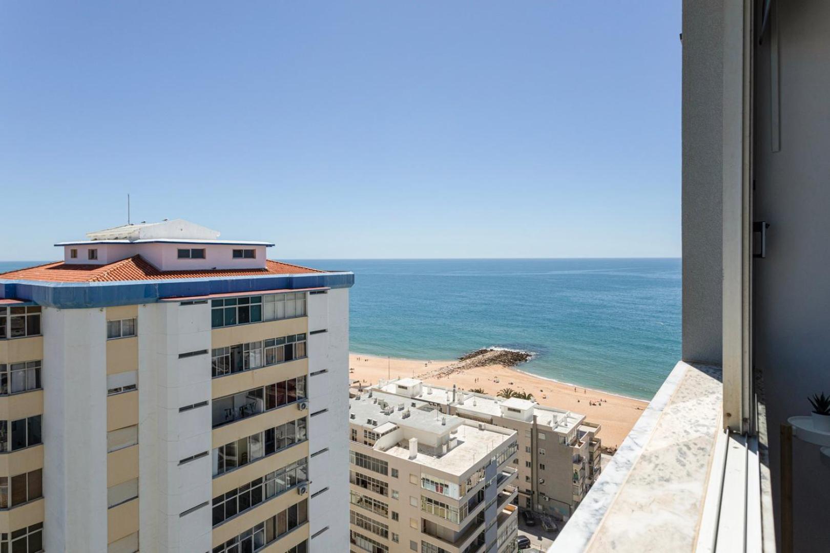 Апартаменты Quarteira Seaviews Экстерьер фото